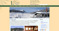 Desktop Screenshot of lienbachhof.at